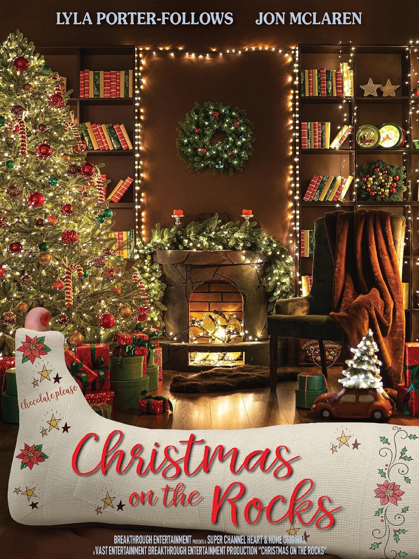 CHRISTMAS ON THE ROCKS poster