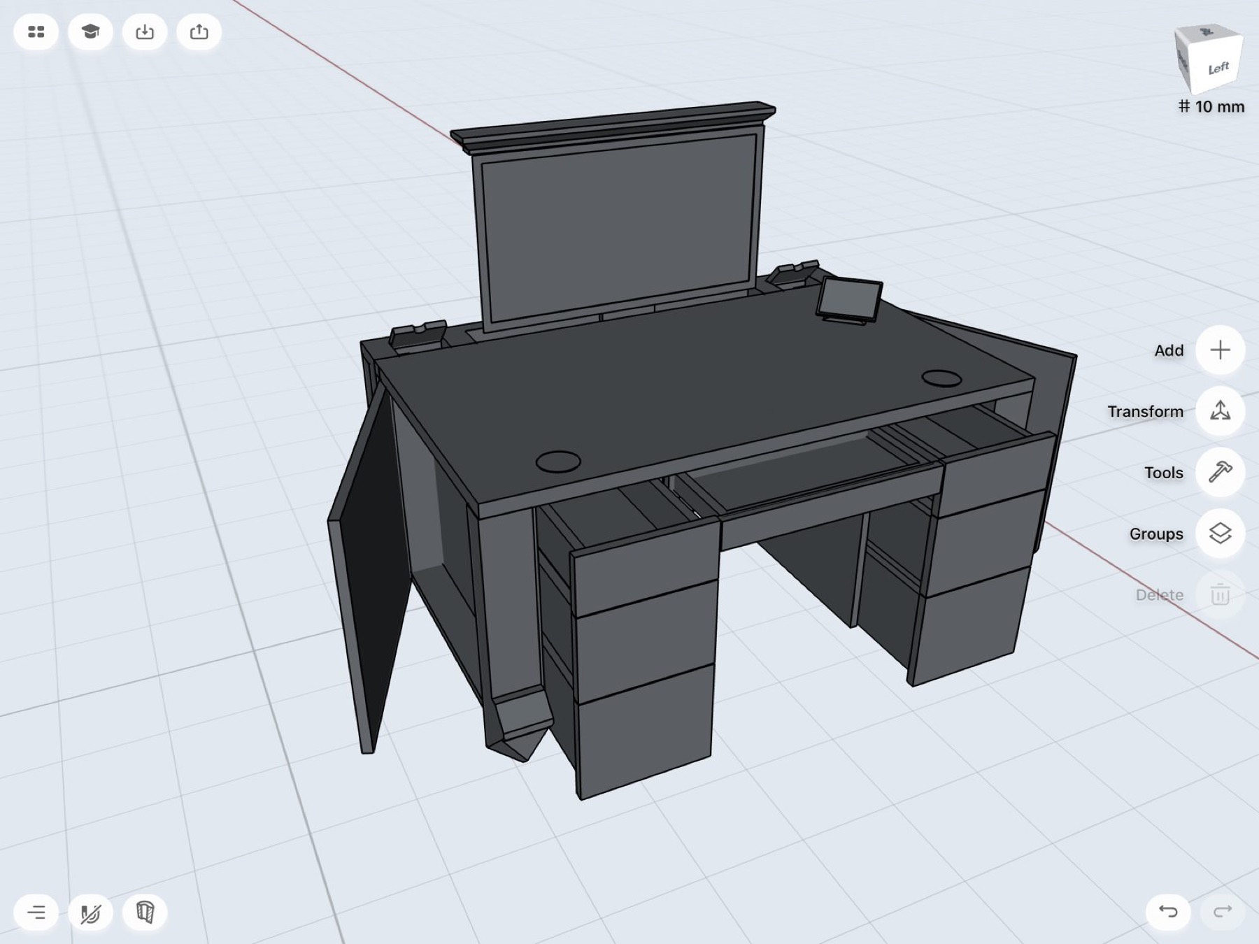 CUSTOM DESK DESIGN poster